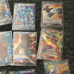 Dragon Ball Super Card Game Lot 18+ Cards Holo Foil Goku Vegeta Cell Bandai TCG - Image 4