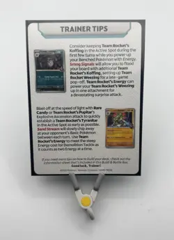 Destined Rivals Pack Art Trainer Tip PreRelease Card Cynthia Garchomp Exclusive - Image 2