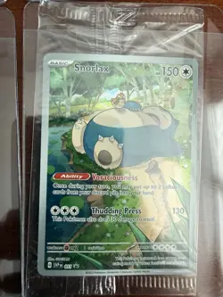 Pokemon TCG Snorlax 051 SV Scarlet & Violet 151 Promo Card Sealed Lot Of 4 - Image 1