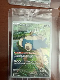 Pokemon TCG Snorlax 051 SV Scarlet & Violet 151 Promo Card Sealed Lot Of 4 - Image 2