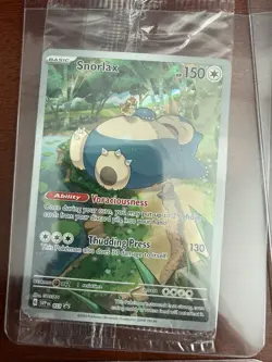 Pokemon TCG Snorlax 051 SV Scarlet & Violet 151 Promo Card Sealed Lot Of 4 - Image 4