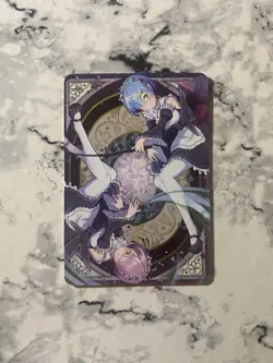 Rem Re: Zero Goddess Story Holographic Anime Girl Waifu Card Cute Bikini Art K - Image 2