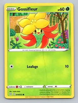 2021 Pokemon Card Shining Fates Gossifleur 14/72 - Image 1