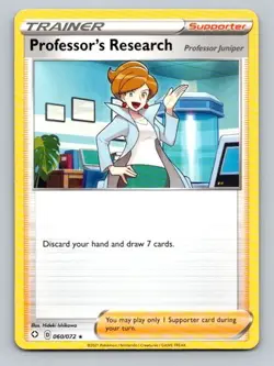 2021 Pokemon Card Shining Fates Professor's Research 60/72 - Image 1