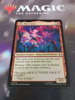 Mtg. The Mary Janes. Foil. Marvel's Spider-Man: Eternal-Legal. Pack Fresh  - Image 1