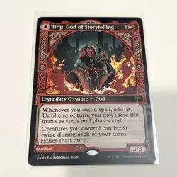 Birgi, God of Storytelling (Showcase) Kaldheim Variants Pack Fresh Mint MTG - Image 3