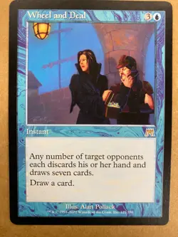 MTG 1x Wheel and Deal # 121 Onslaught Legacy Magic the Gathering Card x1 NM - Image 1