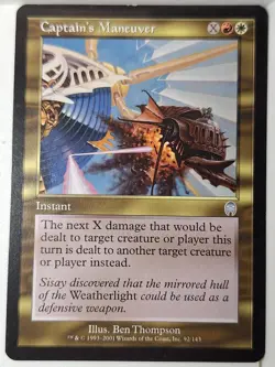 Captain's Maneuver - Apocalypse - Magic the Gathering MTG Nice! - Image 1