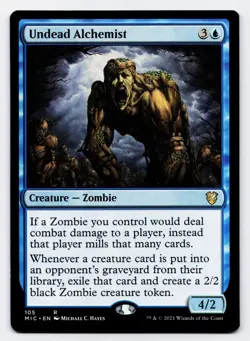 Undead Alchemist [105] MIC Rare Non-Foil [MTG Card English] - Image 1