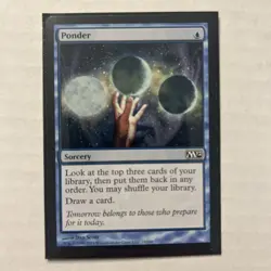 Ponder Magic 2012 M12 Magic the Gathering MTG - Image 1