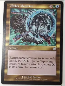 Aether Mutation - Apocalypse - Magic the Gathering MTG Nice! - Image 1