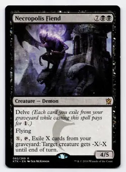 Necropolis Fiend [082/269] KTK Rare Non-Foil [MTG Card English] - Image 1