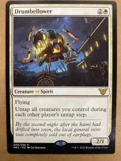 MTG 1x Drumbellower # 6 Commander: Kamigawa Neon Dynasty Magic Gathering x1 NM - Image 1