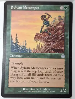 Sylvan Messenger - Apocalypse - Magic the Gathering MTG Nice! - Image 1