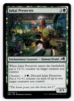 Jukai Preserver - NM MTG NEO - Kamigawa: Neon Dynasty 195/302 - Image 1