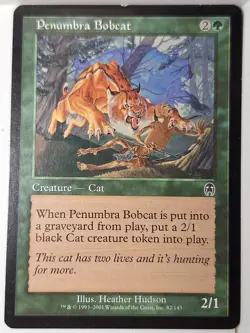 Penumbra Bobcat - Apocalypse - Magic the Gathering MTG Nice! - Image 1
