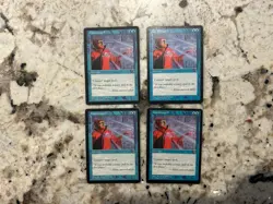 Mtg Counterspell x4 - Magic the Gathering Counterspell Playset Played-Hp - Image 1