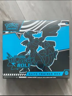 POKEMON TCG BLACK BOLT ETB, WHITE FLARE BOOSTER BUNDLE LOT! - Image 2