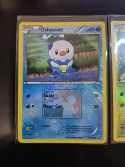 2013 Oshawott, Tepig, Snivy Black & White Pokemon League Promo TCG Cards - Image 2