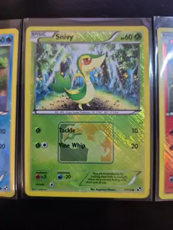 2013 Oshawott, Tepig, Snivy Black & White Pokemon League Promo TCG Cards - Image 3