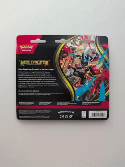 Pokemon TCG Mega Evolution 3 Pack Blister (Golduck) Factory Sealed - Image 3