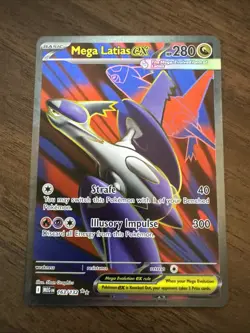 Pokemon Mega Latias ex 163/132 Me01: Mega Evolution Ultra Rare Holo - Image 1