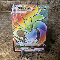 Malamar VMAX - 198/192 - Secret Rare NM-Mint Pokemon SWSH02 - Rebel Clash - Image 1