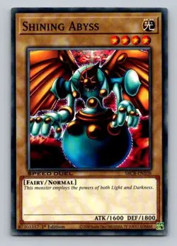 2020 Yugioh Shining Abyss SBCB-EN108 1st Edition Common - Image 1