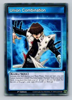 2020 YuGiOh Skill Card Union Combination SBCB-ENS07 1st Edition Common - Image 1