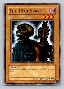 1996 Yugioh The 13th Grave LOB-014 Common - Image 1