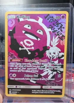Pokemon TCG Koffing Cosmic Eclipse Card 243/236 Secret Rare - Image 1