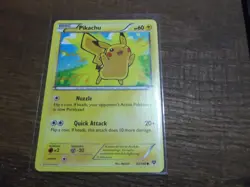 Pokemon Cards Pikachu Non Holo 42/146 XY Movie Promo NM/LP 2014 - Image 1