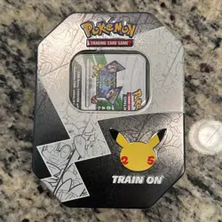 Pokemon/TCG/25th Anniversary Celebrations Collectible Tin 210-80988 + Cards Read - Image 2