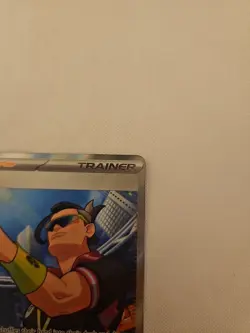 Pokemon TCG Judge Trainer Full Art Destined Rivals Ultra Rare Card 222/182 - Image 3