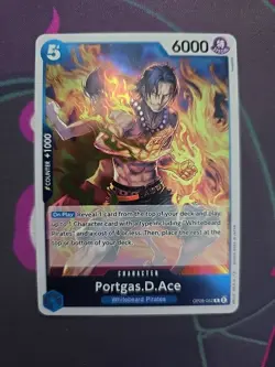 Portgas D. Ace OP08-052 R Two Legends - ONE PIECE Card Game English - Image 1