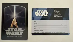 Star Wars Trading Card Game Anakin Skywalker Promo #1 Wizards Of The Coast WOTC - Image 4