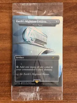 MTG Arcane Signet as Earth's Mightiest Emblem Marvel X Secret Lair Card - Image 1