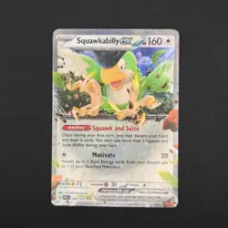 Pokemon TCG Card Squawkabilly ex 169/193 Paldea Evolved Double Rare Holo - NM - Image 1