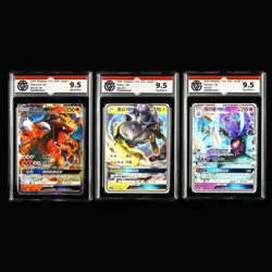 CCG GemMint 9.5 Nintendo Pokemon TCG CHN. card 3pcs - Image 1