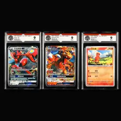 CCG Mint 9 Nintendo Pokemon TCG CHN. card 3pcs - Image 1