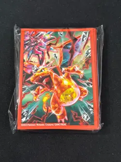 Charizard TCG Card Sleeves x65 from Pokemon Charizard ex Premium Collection - Image 1