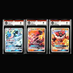CCG Mint 9 Nintendo Pokemon TCG CHN. card 3pcs - Image 1