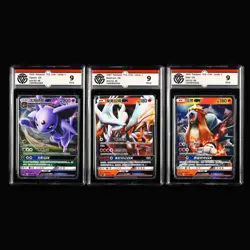 CCG Mint 9 Nintendo Pokemon TCG CHN. card 3pcs - Image 1