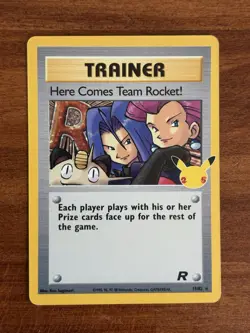 Here Comes Team Rocket! 15/82 Holo Celebrations Pokemon Card - Image 1