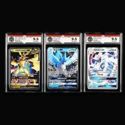 CCG GemMint 9.5 Nintendo Pokemon TCG CHN. card 3pcs - Image 1