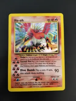 Pokemon Card Vintage (2001) - Neo Revelation Ho-oh 7/64 Holo ENG - Excellent - Image 1