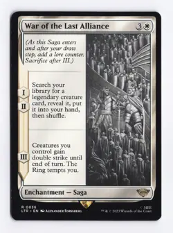 War of the Last Alliance 36 (R) MTG Universes Beyond: The Lord of the Rings LTR - Image 1