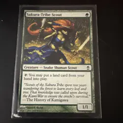 Sakura-Tribe Scout - Saviors of Kamigawa - 144/165 Regular Common MTG - LP - Image 1