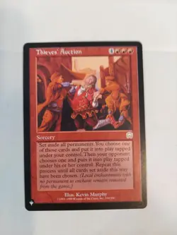 Thieves' Auction The List Reprints Regular - Image 1