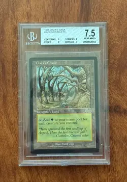 Gaea’s Cradle BGS 8.5 - NM-MINT Graded MTG Urza’s Saga Reserved List - Image 1